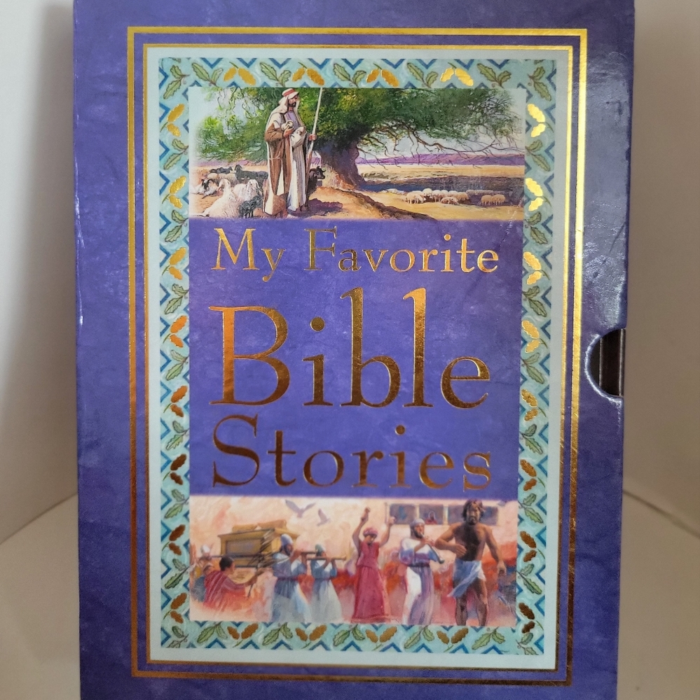 Kingfisher My Favorite Bible Stories Childrens Boxed Set of 4 Books